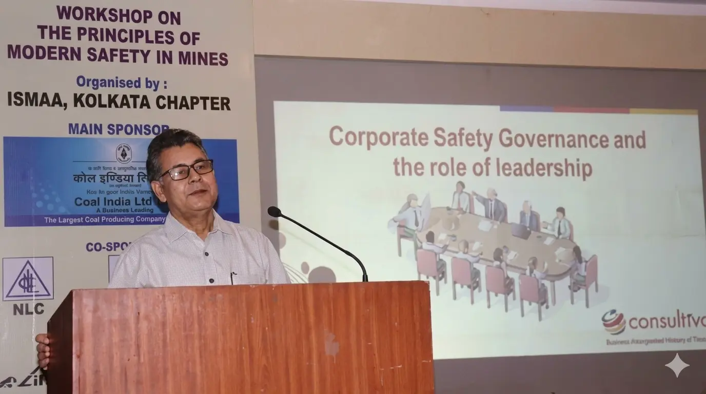 Mr Nirmal C. Banerjee, Managing Consultant, Consultivo Speaking About Safety Governance, Culture And Leadership