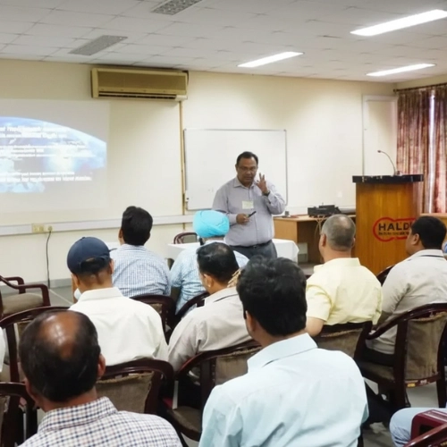 Saikat Basu at Haldia Petrochemicals