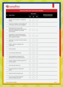 consultivo electrical safety checklist