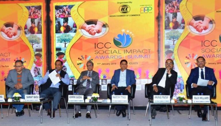 saikat basu session chairman icc csr award collaboration in csr sustainability