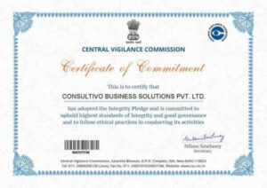Integrity Pledge Certificate Consultivo