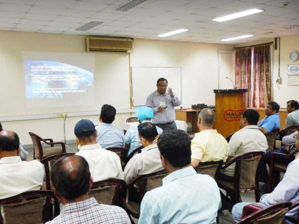 Saikat Basu at Haldia Petrochemicals
