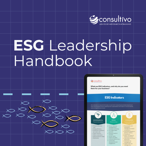 Leadership Handbook and Guide for ESG - Environmental, Social and Governance