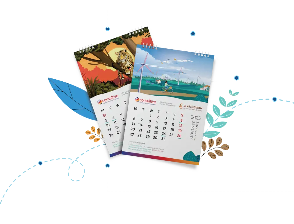 Environmental and Sustainability Awareness Calendar 2025