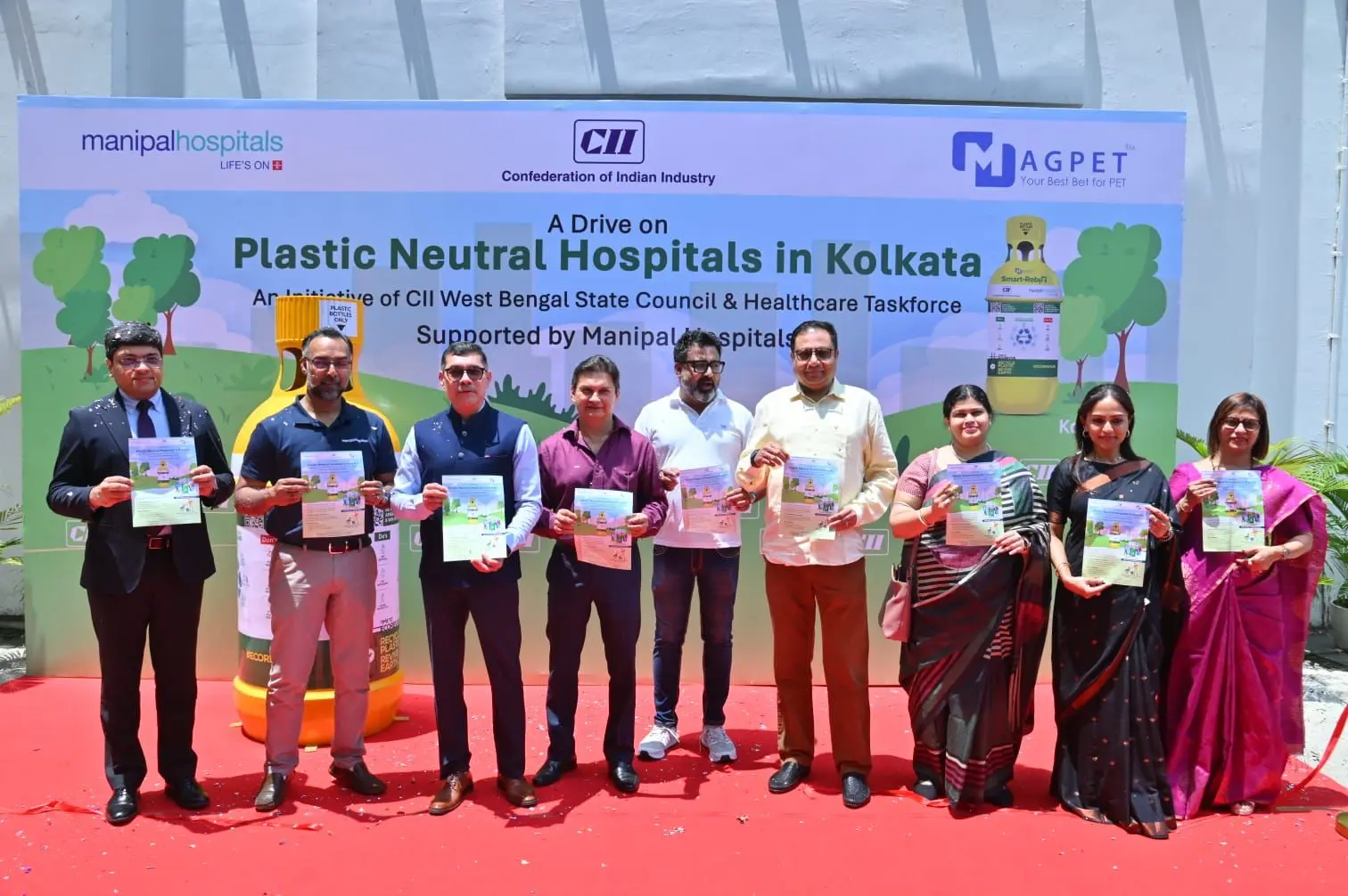 Kolkata hospitals launch a plastic neutrality and hospital waste management drive