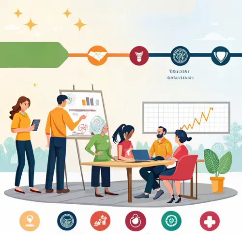 CSR report design with data visualisation and storytelling