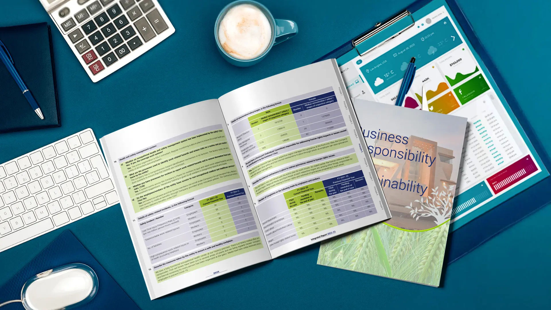 Brsr Reporting Mockup Illustrations Consultivo